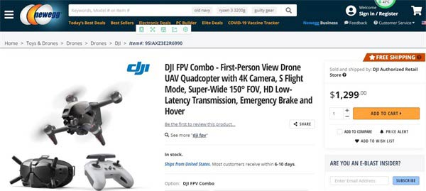 ȫo˙CIƷƴDJIʽv羳̾^µNewegg